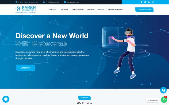 Screenshot of karbh.com
