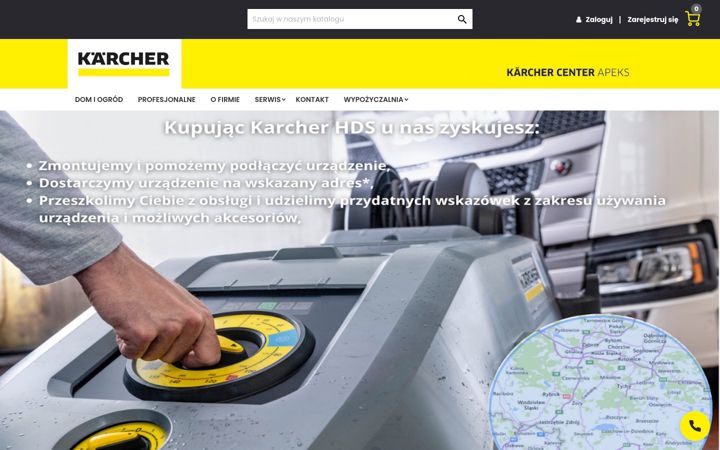 Screenshot di karcher-apeks.pl