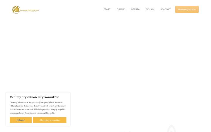 Screenshot of karczewska-fizjoterapia.pl