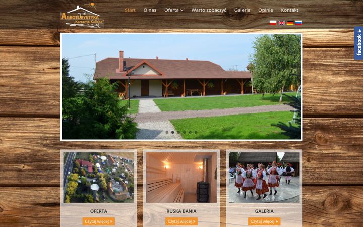 Screenshot of karczmakaliska.pl
