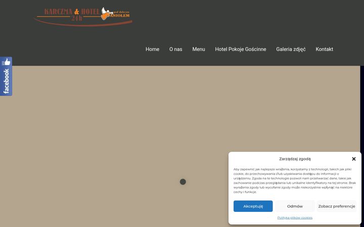 Screenshot of karczmapoddobrymaniolem.pl