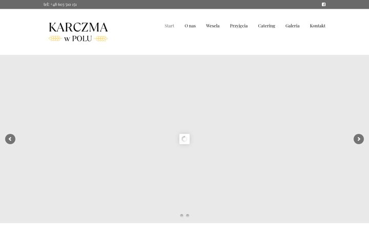 Screenshot of karczmawpolu.pl
