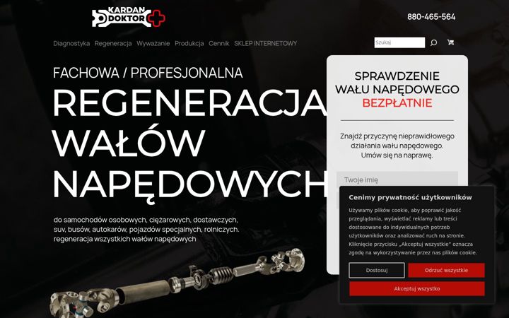 Screenshot of kardandoktor.pl