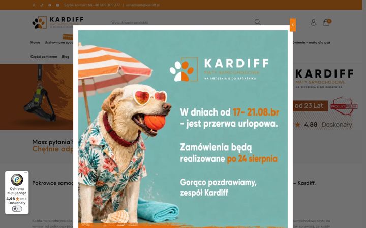 Screenshot of kardiff.pl