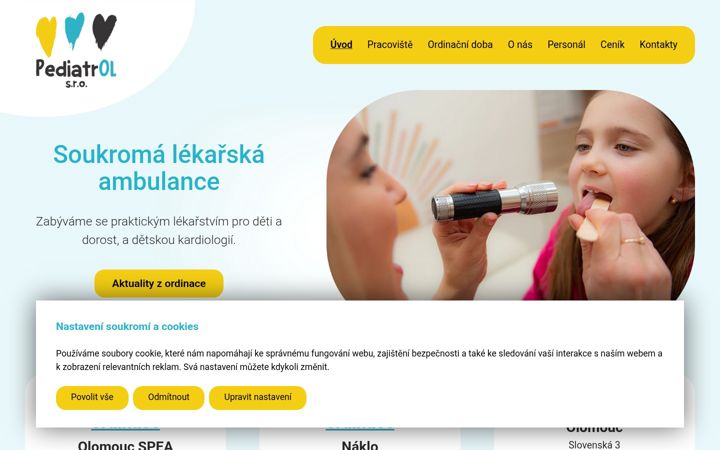 Screenshot of kardiolog-pediatr.cz