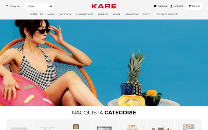 Screenshot of kare-italia.it