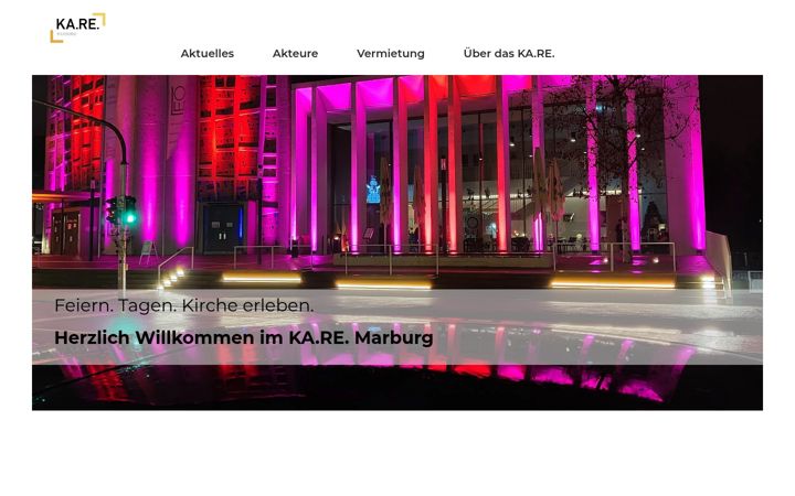 Screenshot of kare-marburg.de