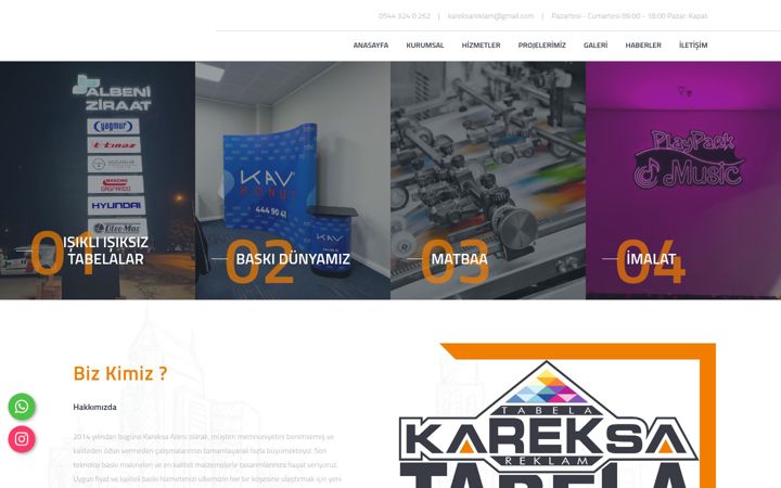 Screenshot of kareksa.com
