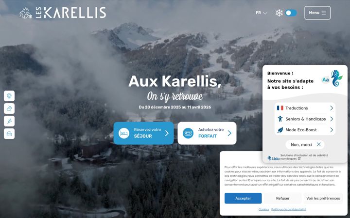 Screenshot of karellis.com