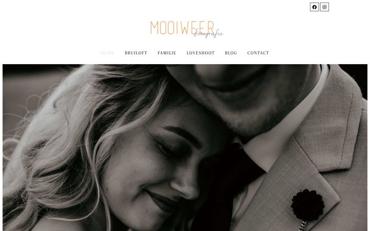 Screenshot of karelmooiweer.nl