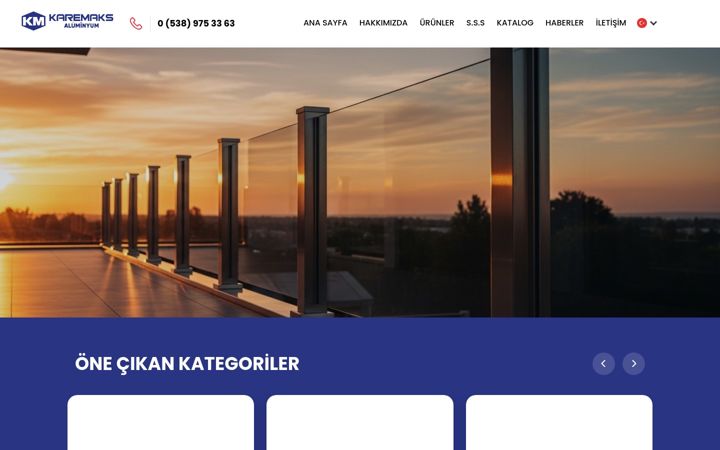 Screenshot of karemaks.com