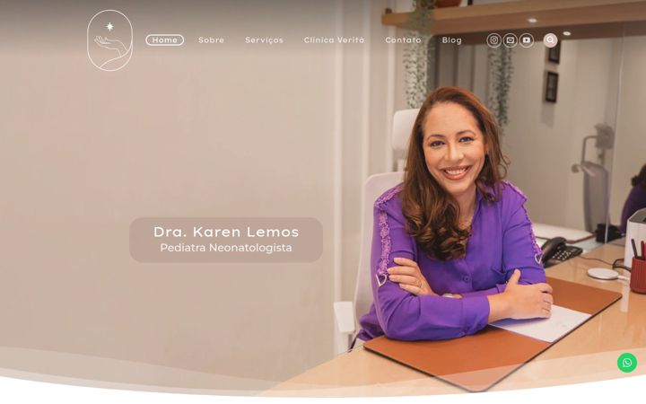 Screenshot of karenlemos.com.br