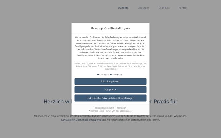 Screenshot of karenleonhardt.de