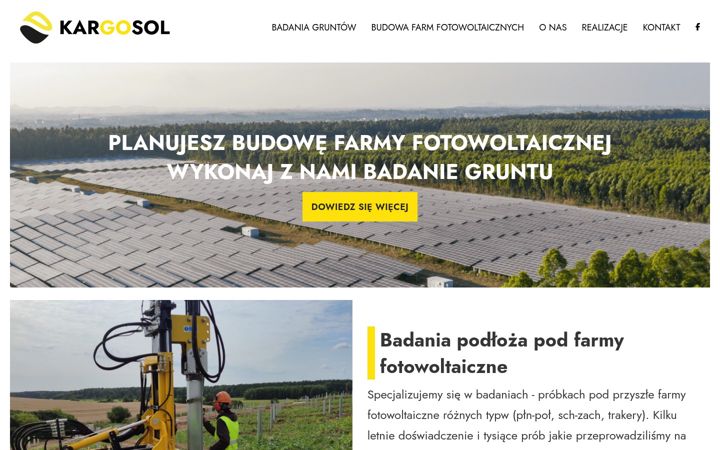 Screenshot of kargosol.pl