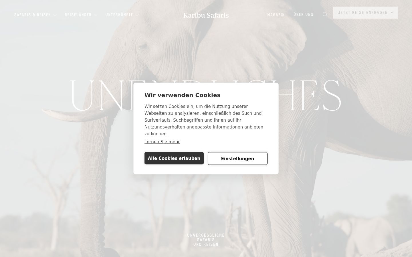 Capture d'écran de la bannière de consentement affichée avant toute interaction