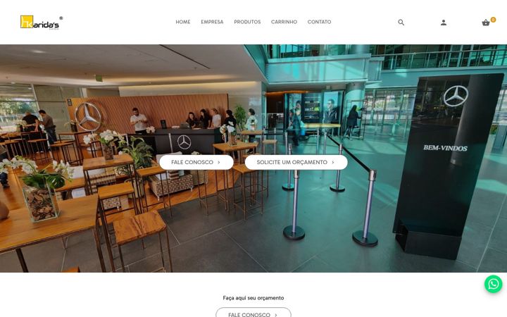 Screenshot of karidas.com.br