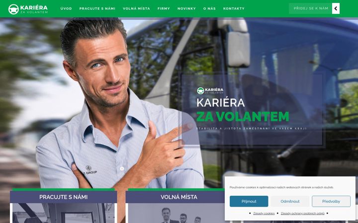 Screenshot of karierazavolantem.cz