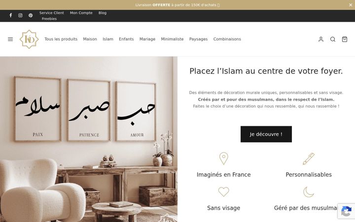 Screenshot of kariizmaa-design.fr