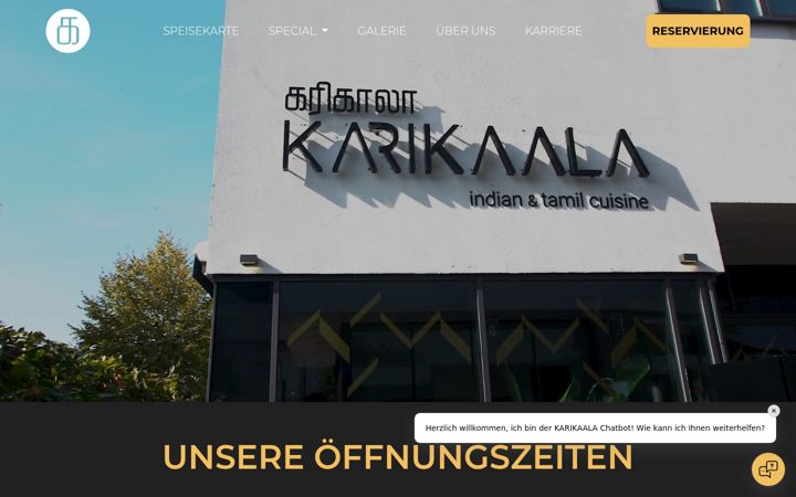 Screenshot of karikaala.de