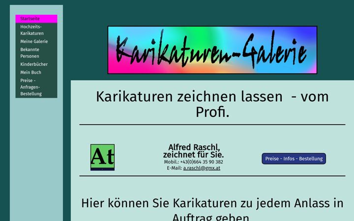 Screenshot of karikaturen-galerie.at