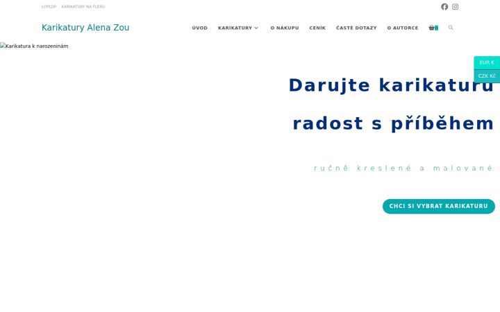 Screenshot ta' karikaturistka.cz