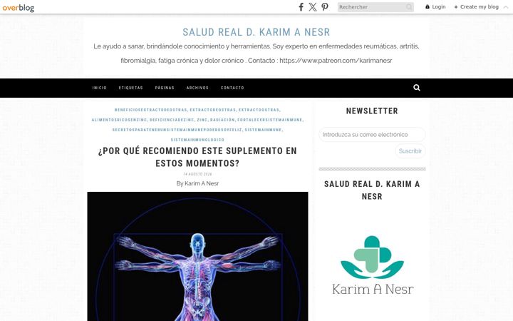 Screenshot of karimanesr.com