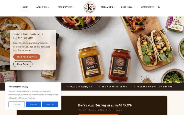 Screenshot of karimix.com