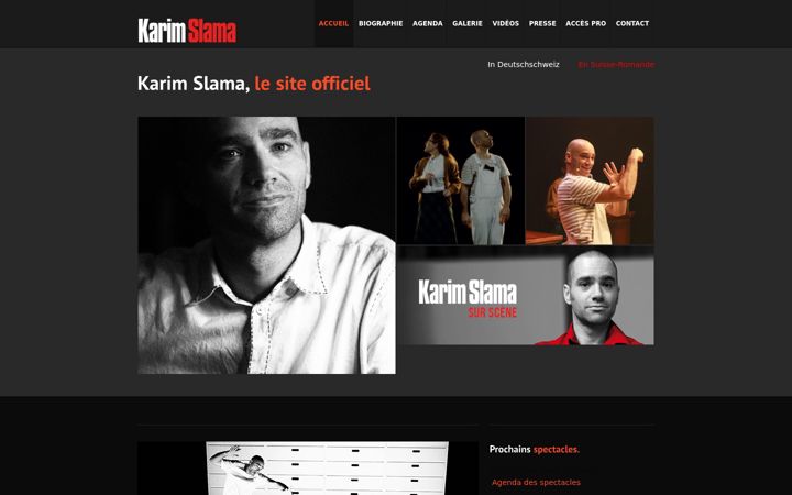 Screenshot of karimslama.ch