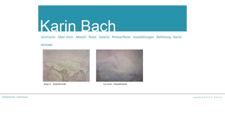 Screenshot of karin-bach.eu