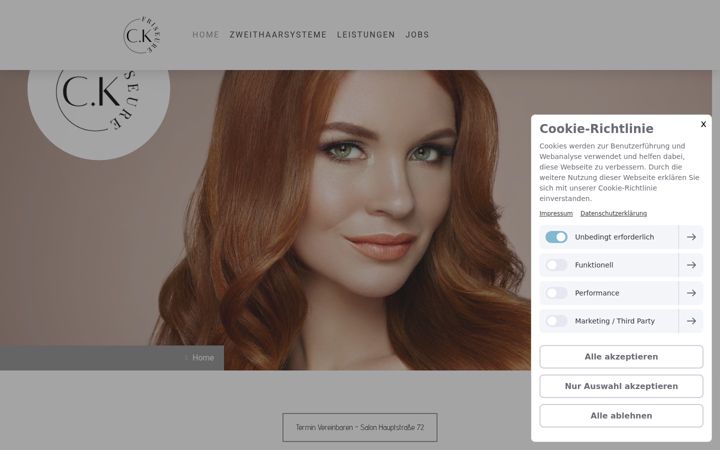 Screenshot of karin-dickerhof.de