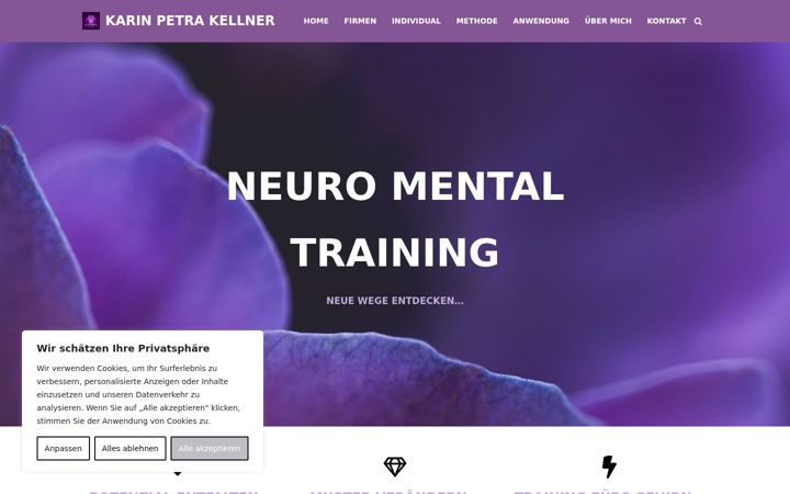 Screenshot of karin-petra-kellner.at