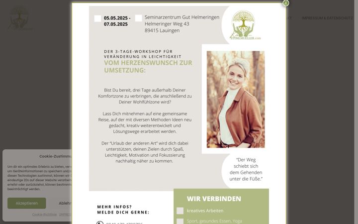 Screenshot of karin-stuhlmueller.com