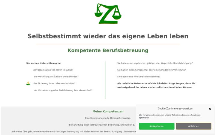 Screenshot of karin-zeitner-aust.de