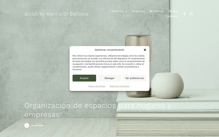 Screenshot of karinadibattista.com