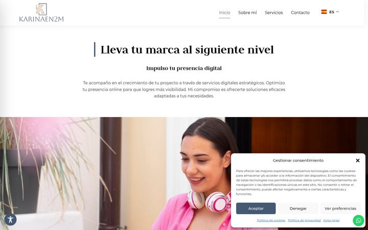 Screenshot of karinaen2m.com