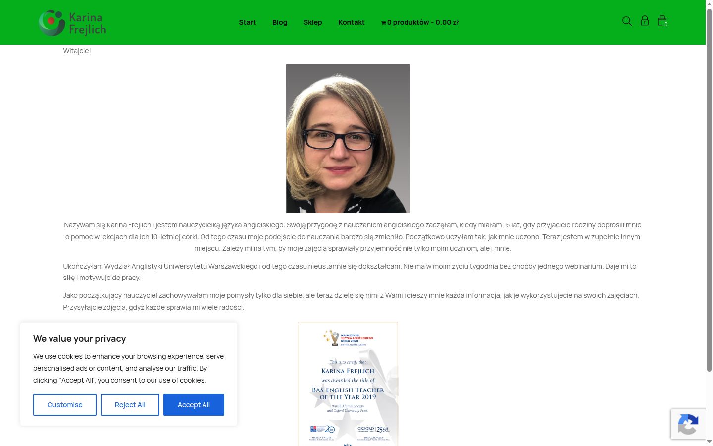 Екранна снимка на банера за съгласие, показан преди каквото и да е взаимодействие