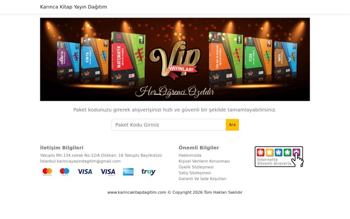Screenshot of karincakitapdagitim.com