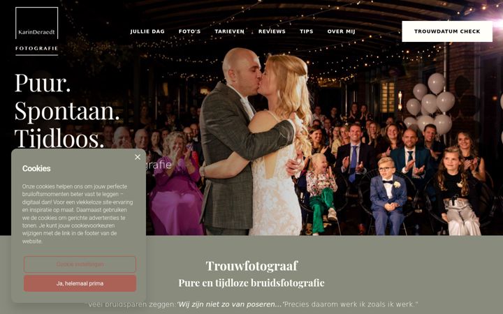 Screenshot of karinderaedt.nl