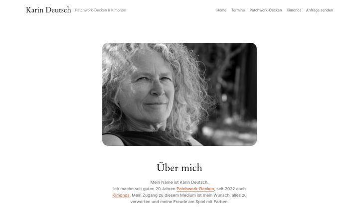 Screenshot of karindeutsch.at
