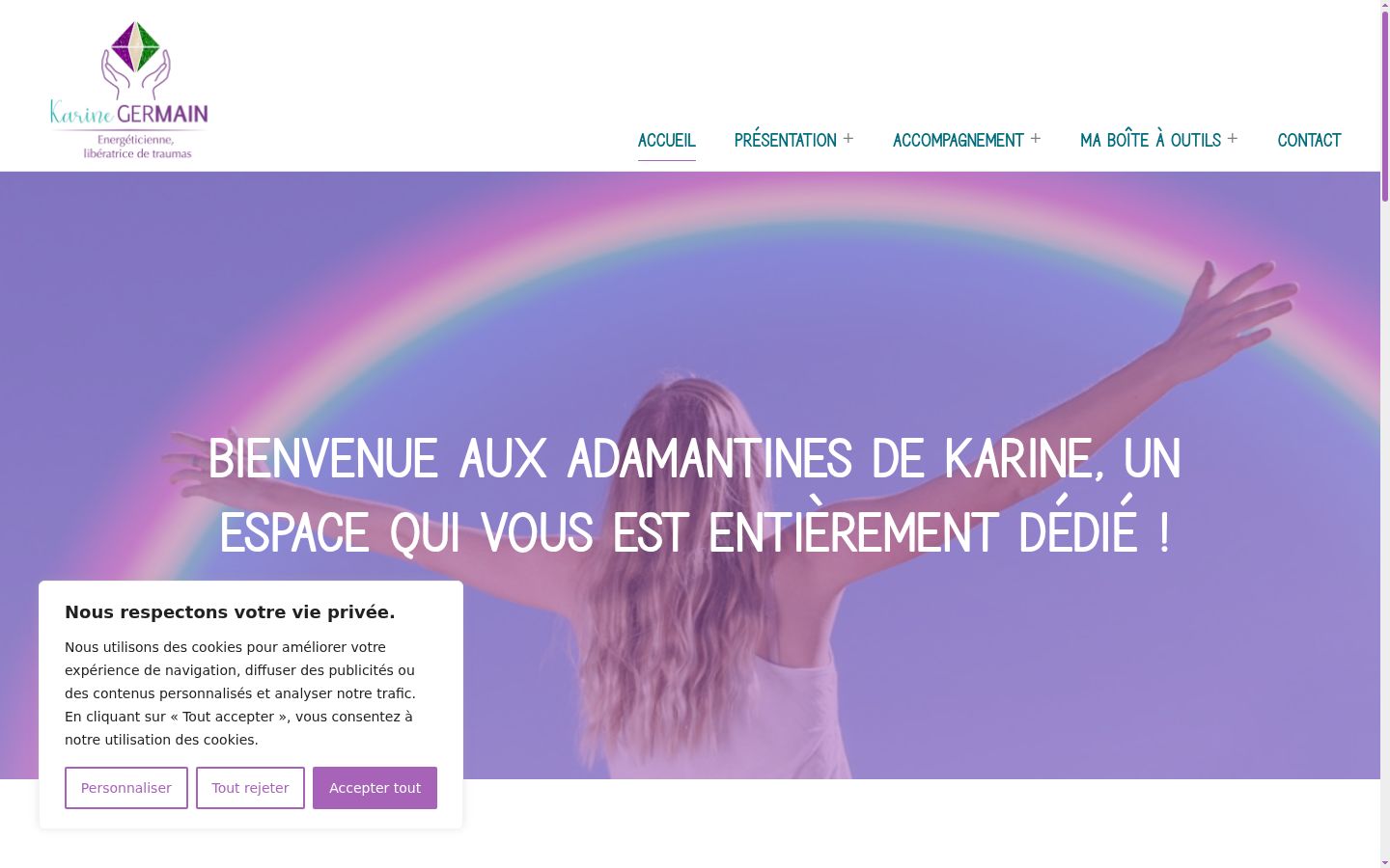 Screenshot tal-banner tal-kunsens muri qabel kwalunkwe interazzjoni