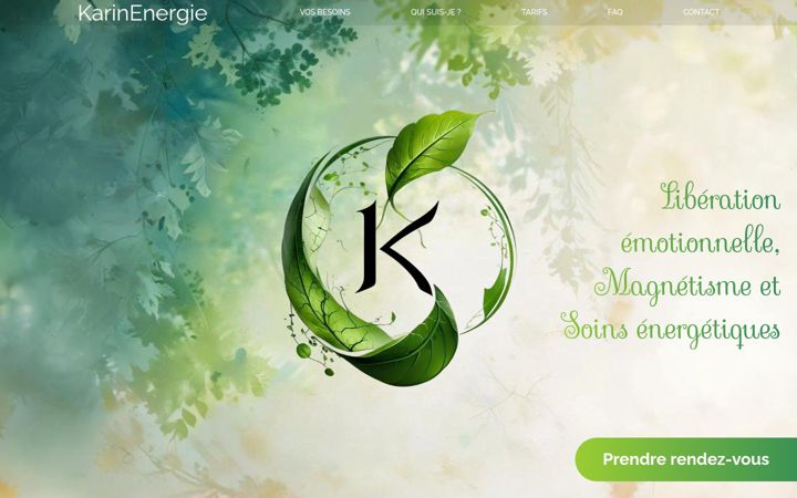 Screenshot of karinenergie.com