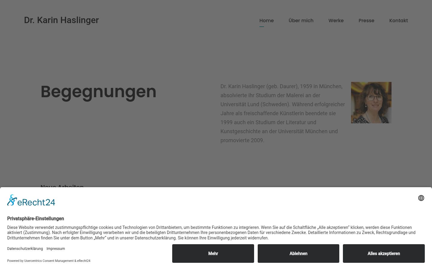 Screenshot van de toestemmingsbanner zoals getoond vóór enige interactie