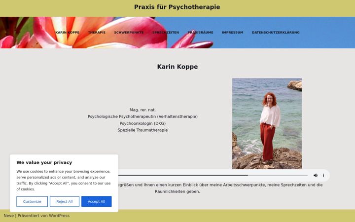 Screenshot of karinkoppe.de