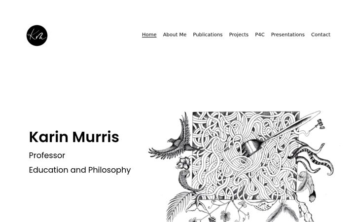 Screenshot of karinmurris.com
