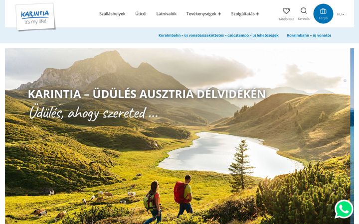 Screenshot of karintia.com