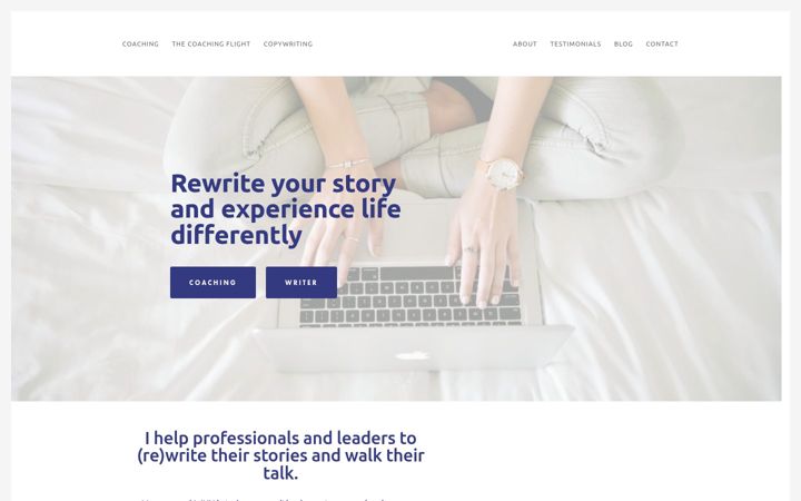 Screenshot of karinweiser.com