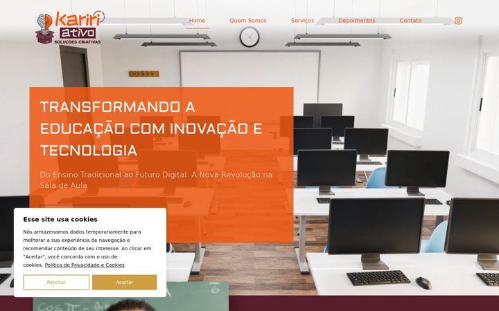 Screenshot of kaririativo.com