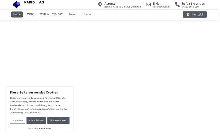 Screenshot of karis-ag.de