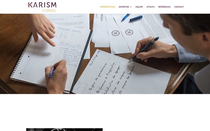 Screenshot of karism-conseil.fr