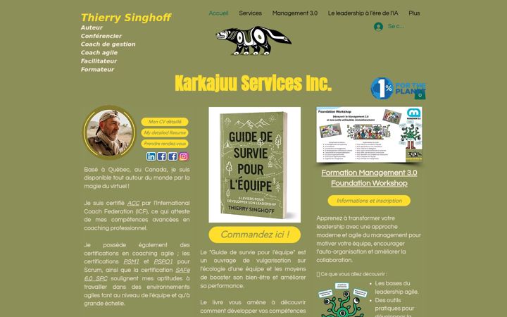 Screenshot of karkajuu.com